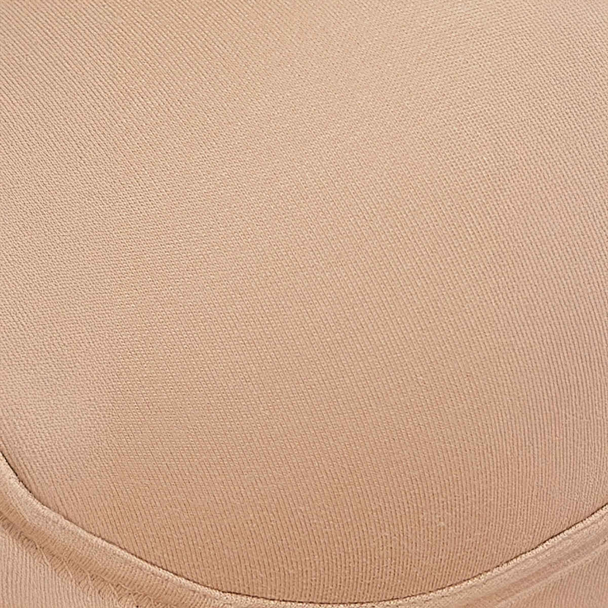Clovia Padded Non-Wired Full Coverage T-Shirt Bra - Cotton Rich | Beige | 36D