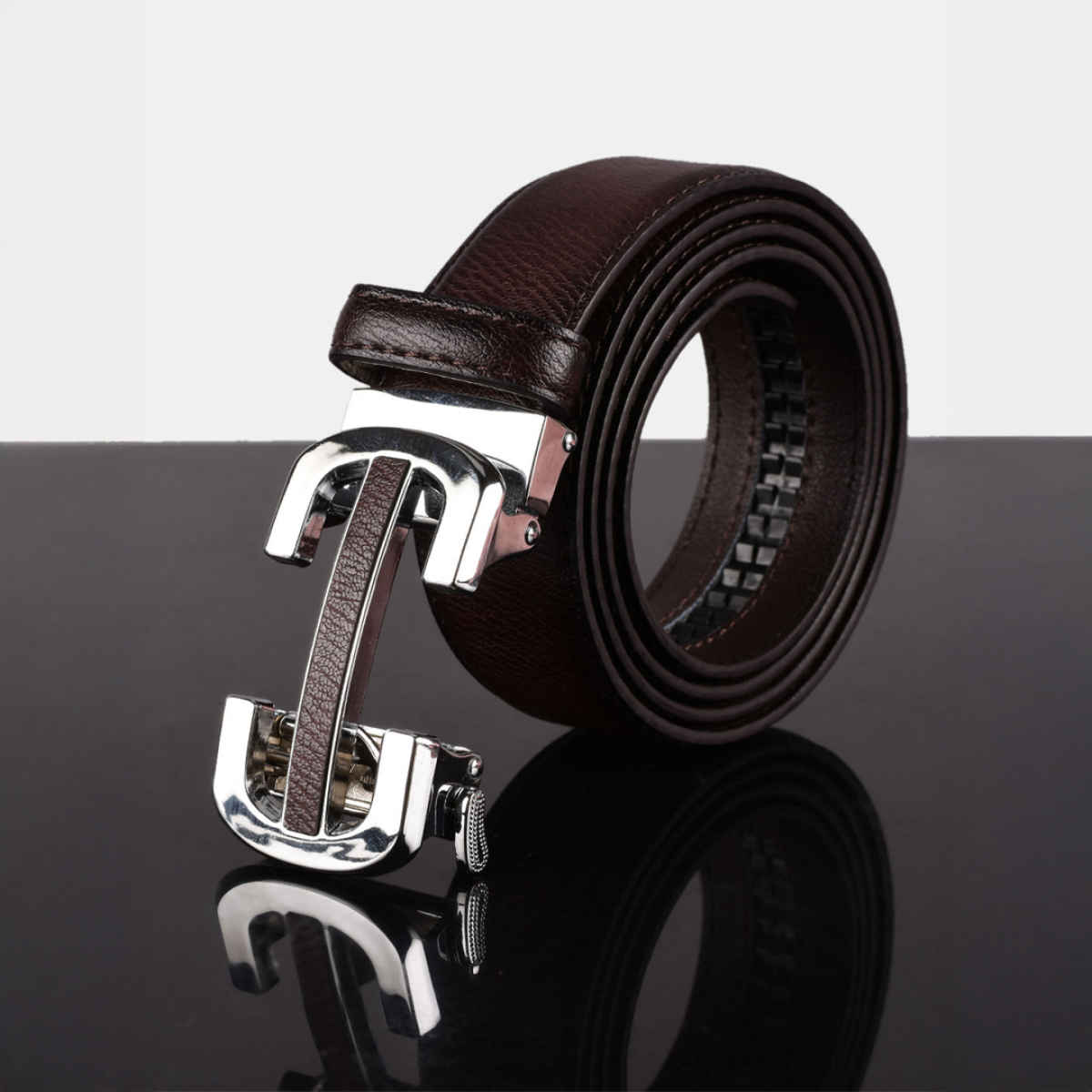 Buckleup Men's Belt | Model-Bublt2809 | Brown - 34