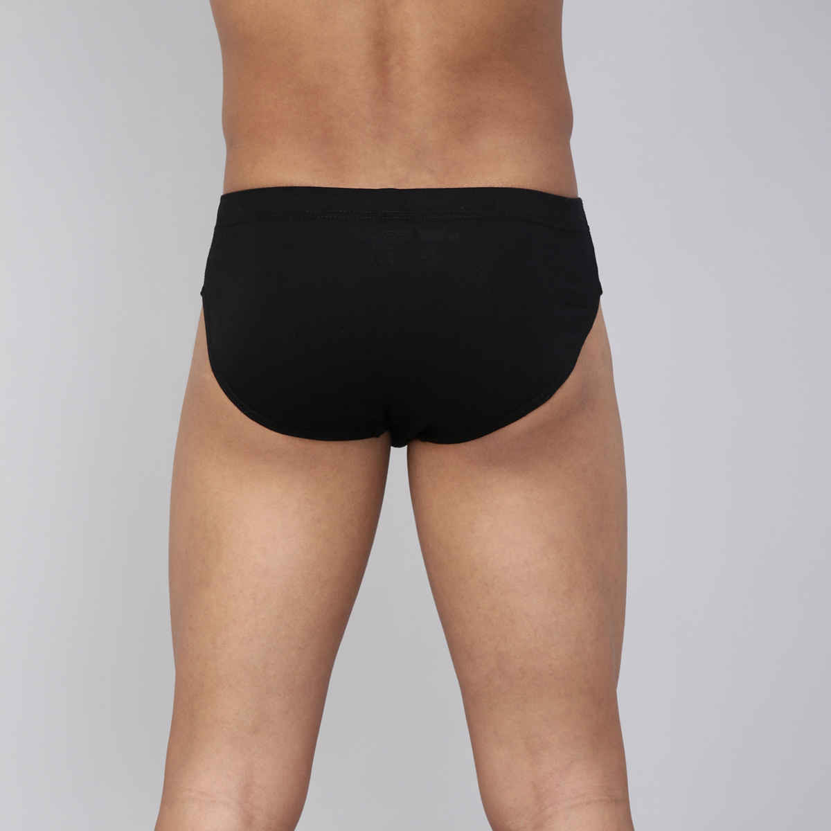 Levi's 011 Men's Comfort Brief | Contoured Double Pouch | Pack of 2 | Lt. Grey Mel,Black | S