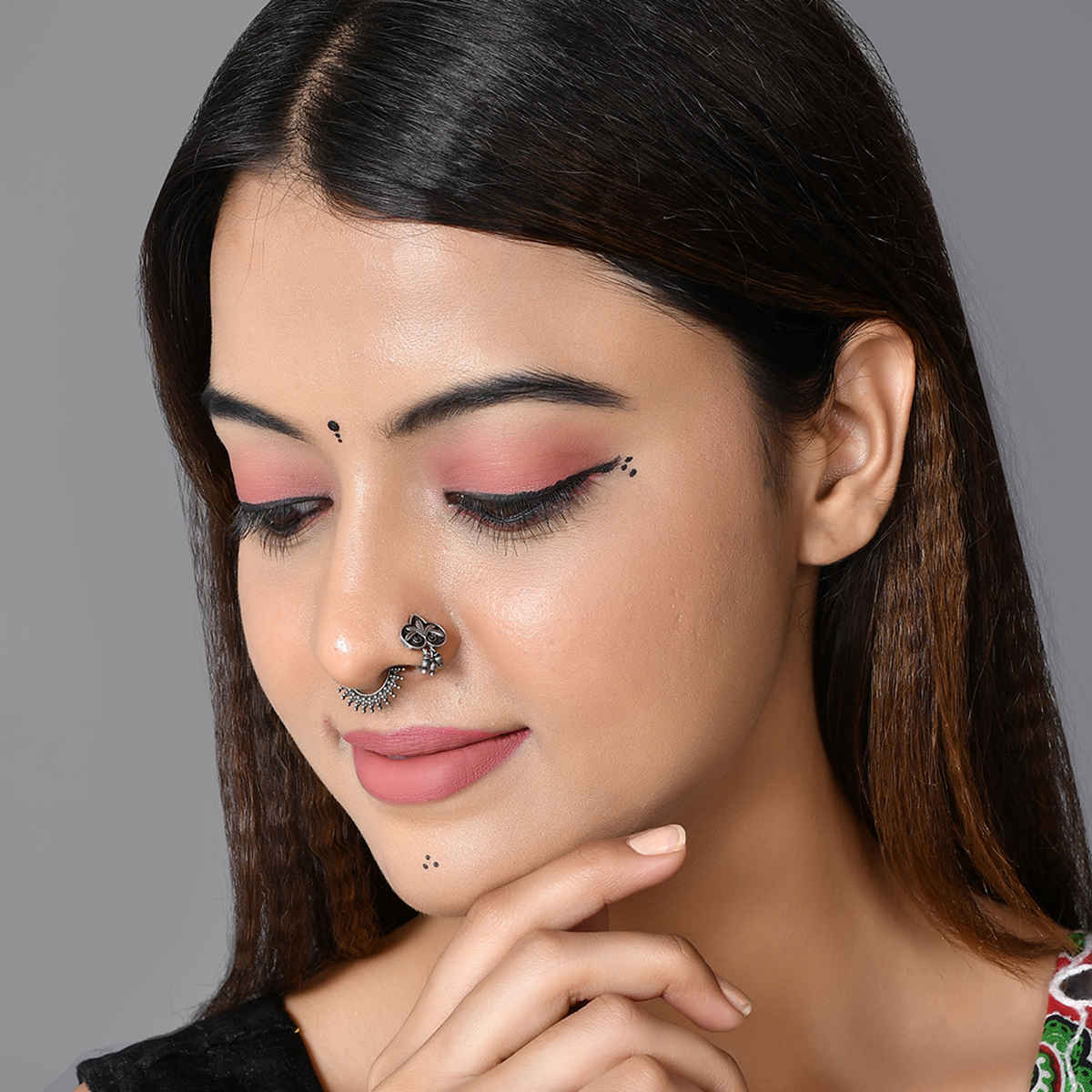 Voylla Nrityotsava Charvi Nose Pin