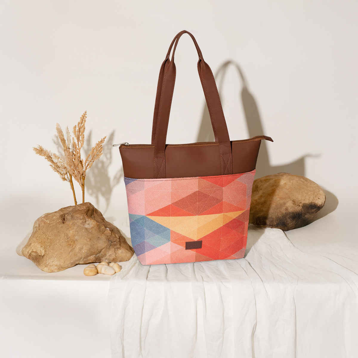 Zouk GeoOptics Everyday Tote Bag - Multicolour