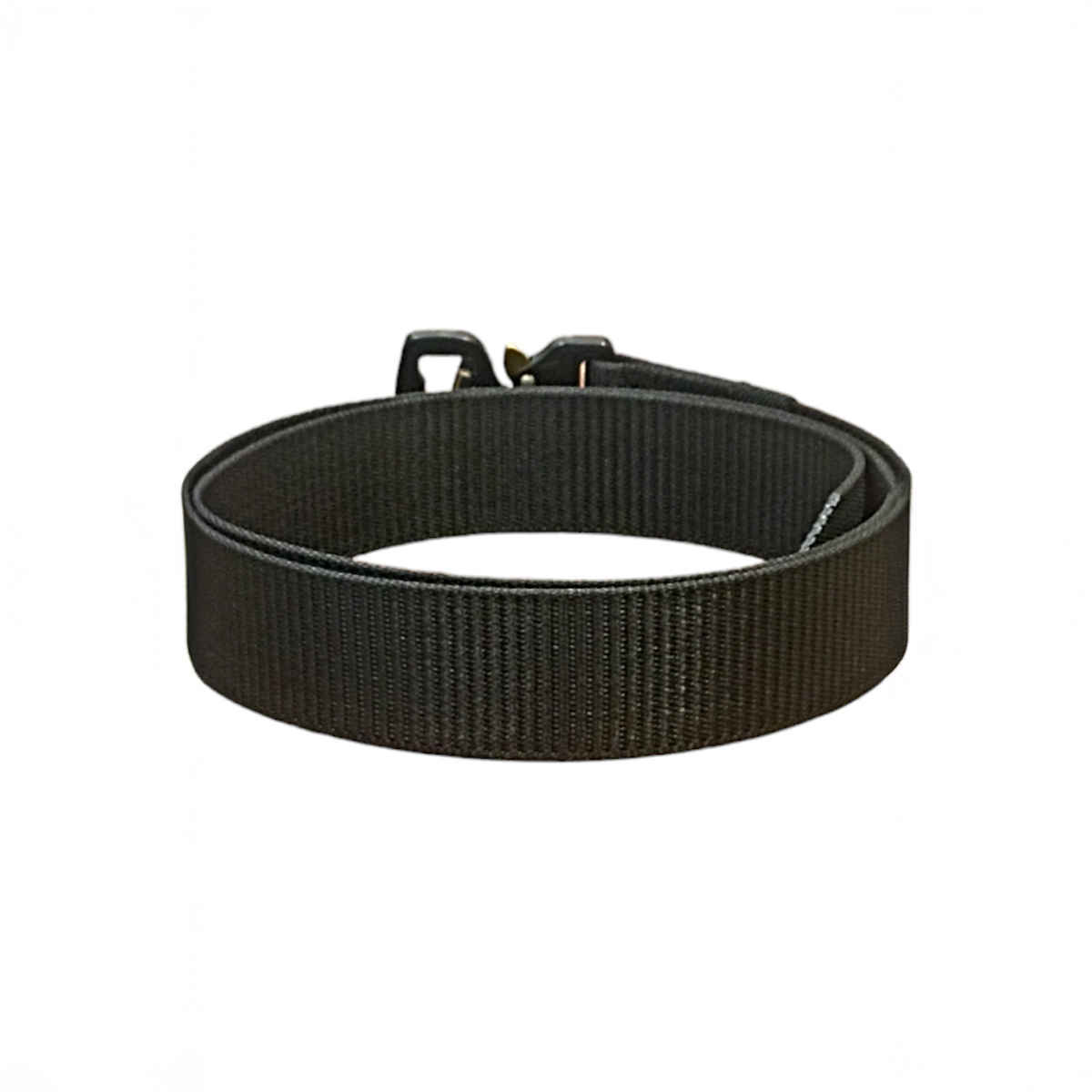 Zoro Men's Solid Nylon Belt | Black - Free Size