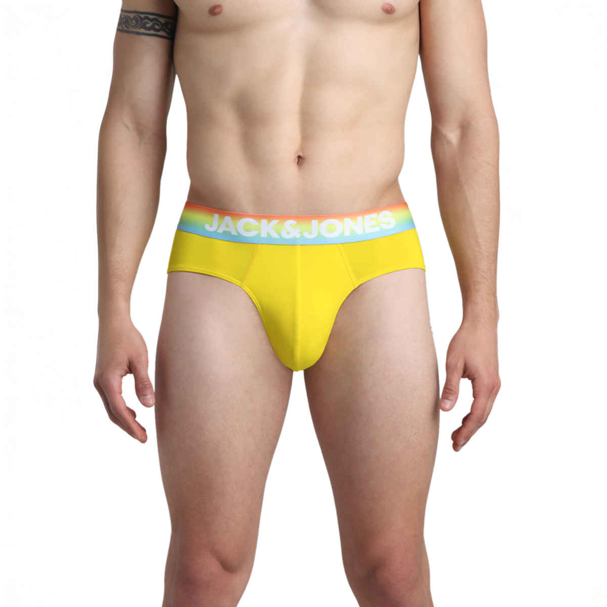 JACK & JONES Kicker Briefs Cyber Yellow - XL