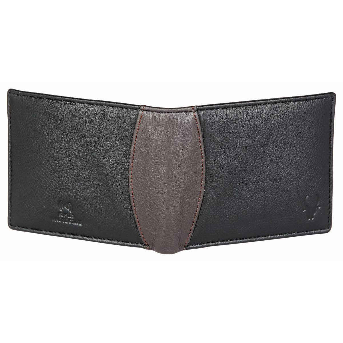 Wildhorn Men's Leather Wallet | Black and Brown