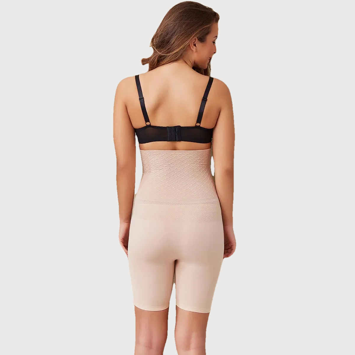 Zivame Women's All day Highwaist Thigh Shaper | Skin - 2XL