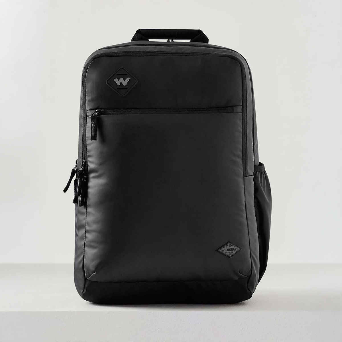Wildcraft Unisex Polyester 35 L Padded Grab Handle Backpack | Black