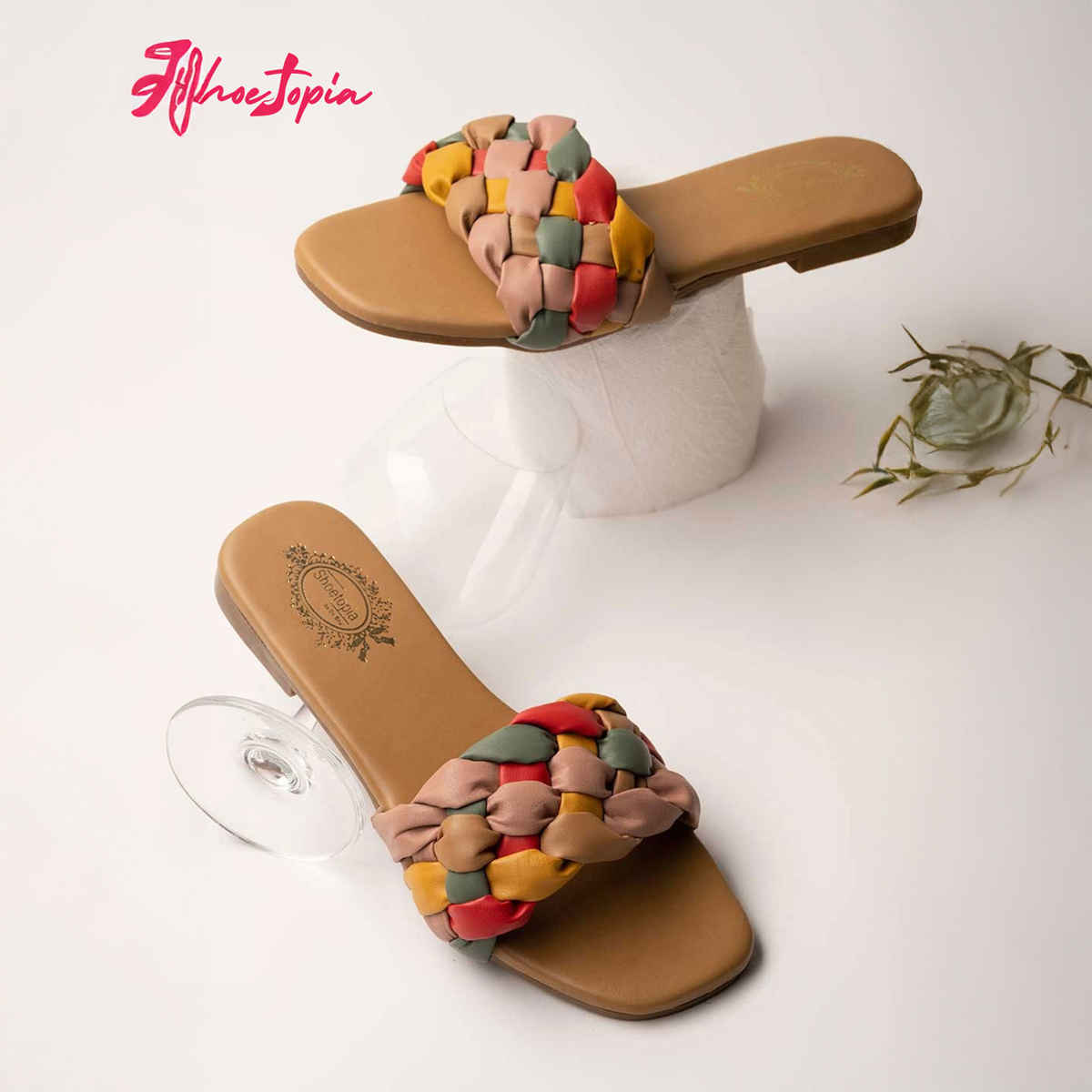 Shoetopia Women Tan Flats | UK 8