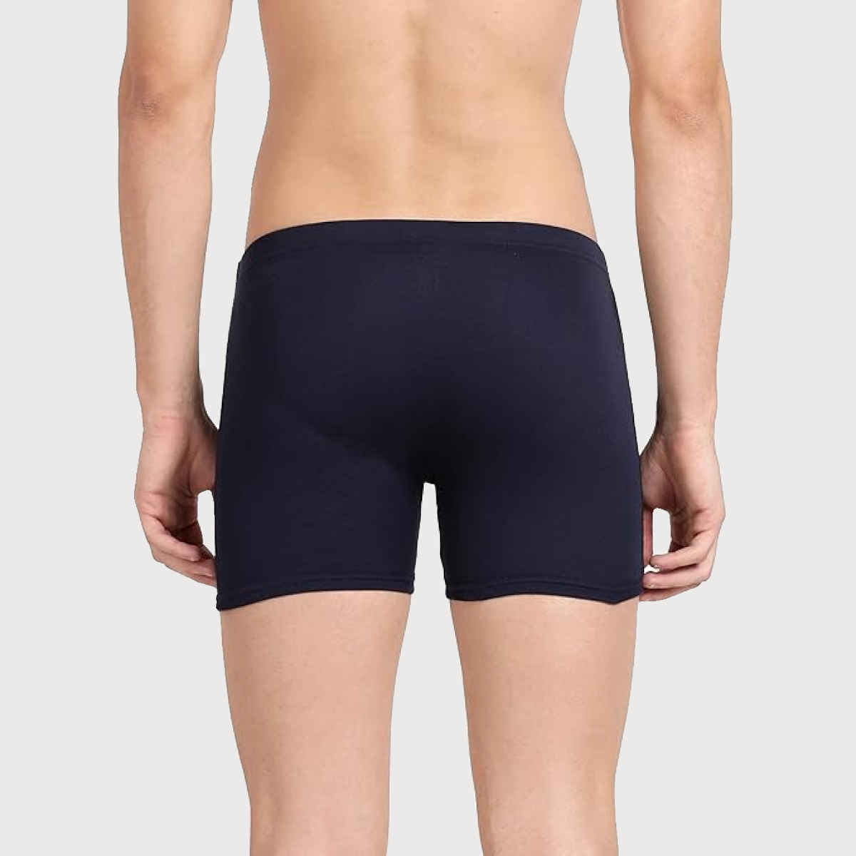 Pepe Jeans Mens True Blue 100% Cotton Solid Trunk - Pack of 2 (L) Comfort Fit, Soft Fabric