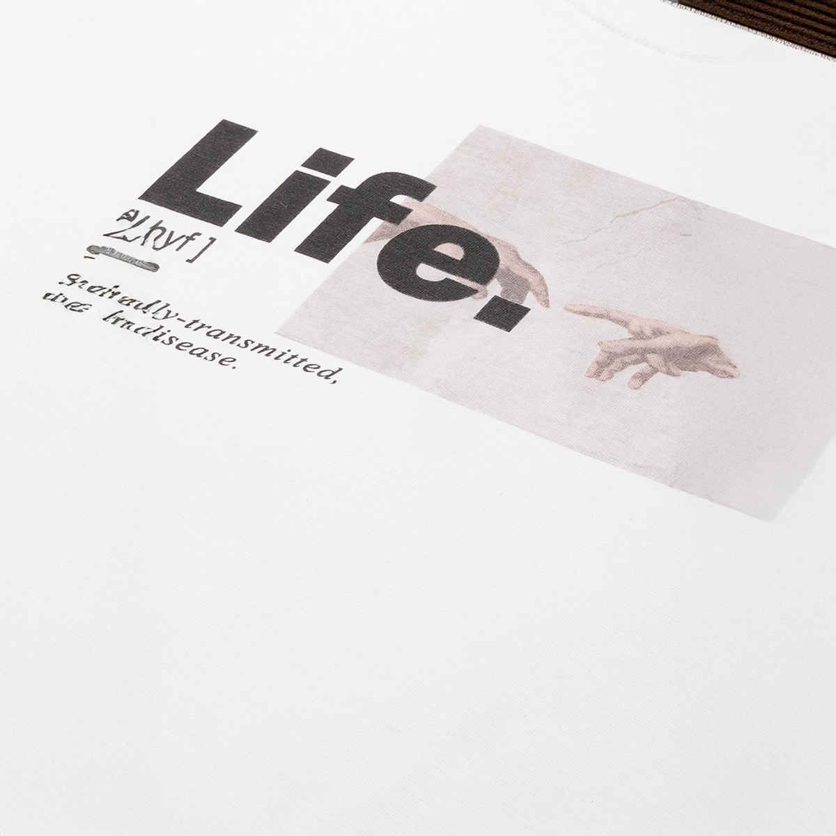 Difference of Opinion Men T-shirt - White | Classic Fit | XXL