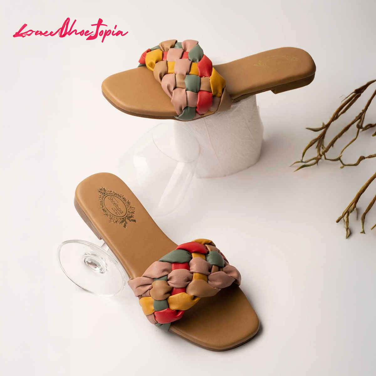 Shoetopia Women Tan Flats | UK 7