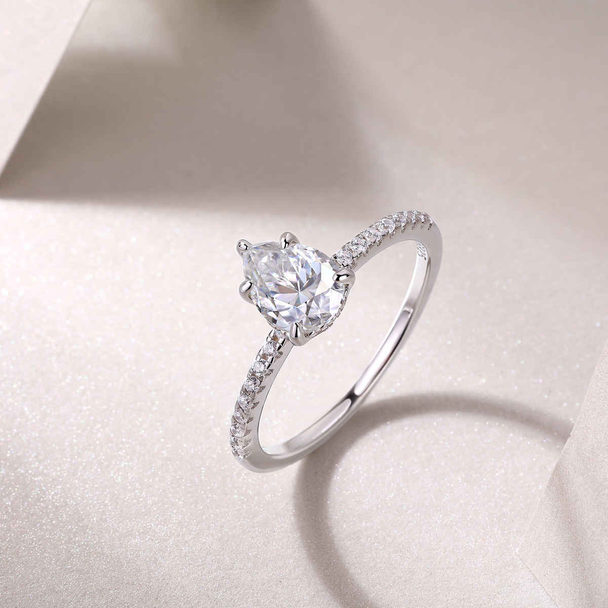 Beautynx Pure Romance Solitaire Ring | Silver | BNX-RNG-0550