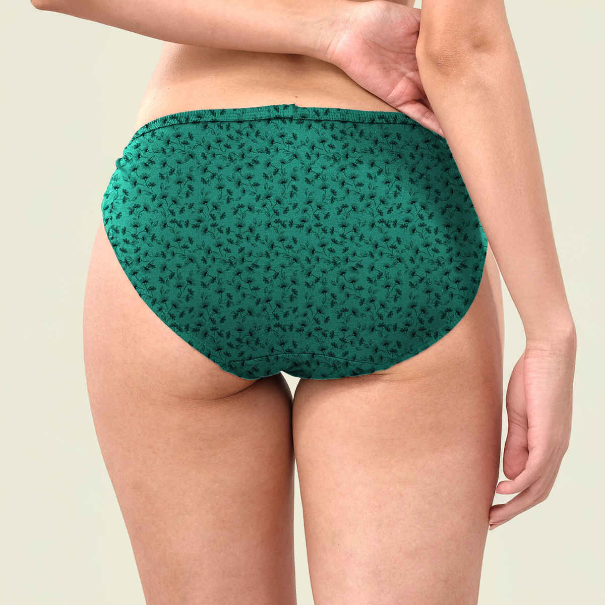 Lyra Women's Bikini Panty Printed | XL (Colour May Vary)