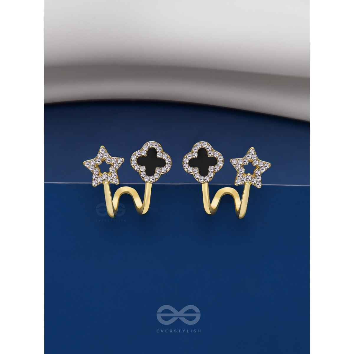 Everstylish Make a Wish - Stud Earrings | Black