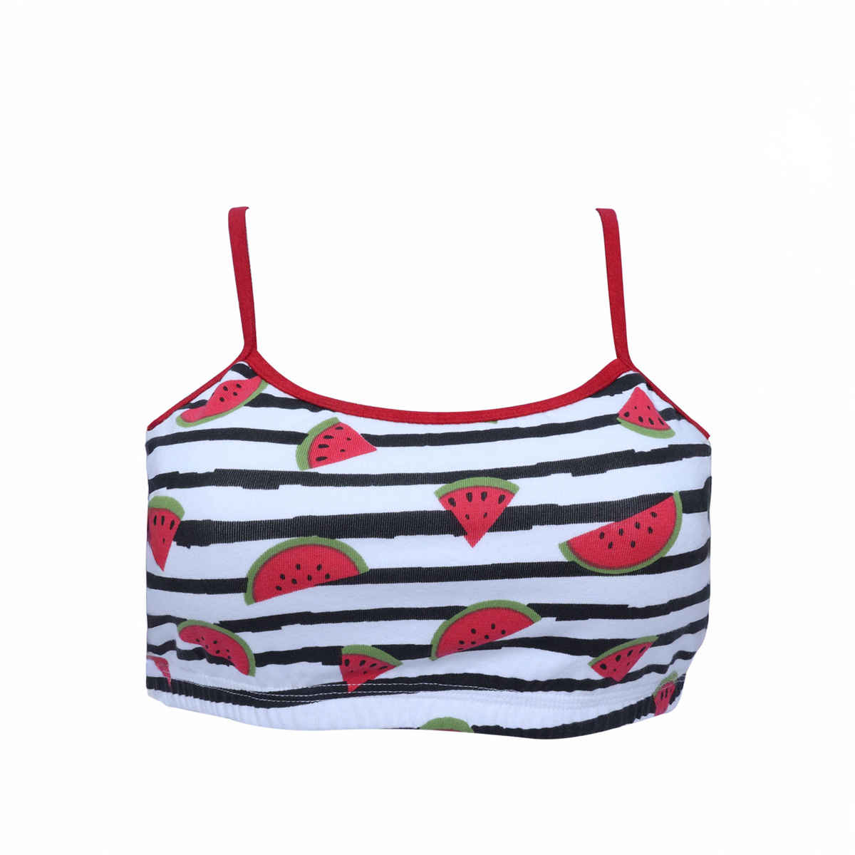 D'chica Girls Tie and Dye Print Non Padded Non Wired Teenager Bra | Yellow - XXS