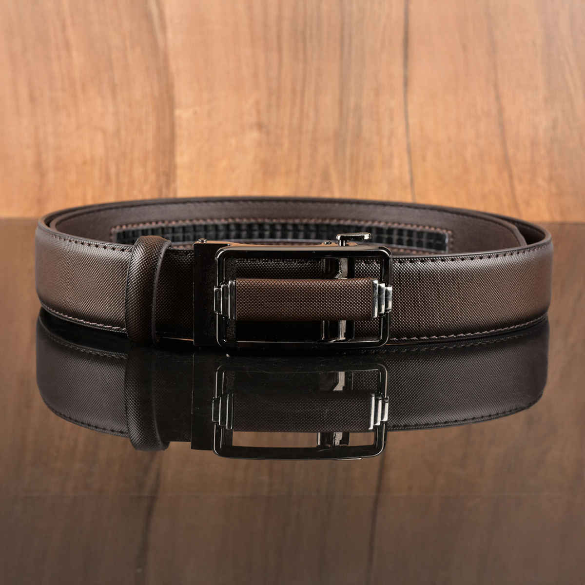Buckleup Men's Belt | Model-Bublt2807 | Brown - 34