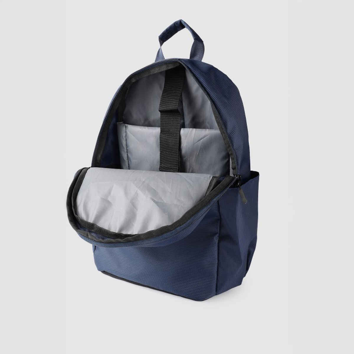 Teakwood Unisex Leathers Anna Backpack | Navy - 25 L