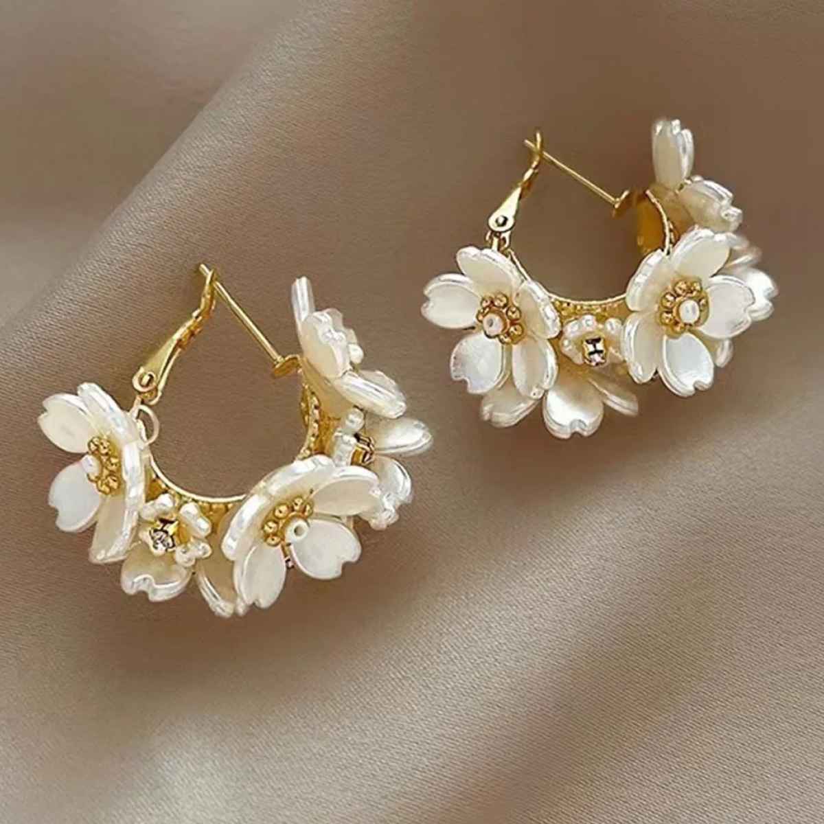 Youbella Celebrity Inspired Stylish Pearl Earings Earrings For Women And Girls (Gold) (Ybear - 33388A)