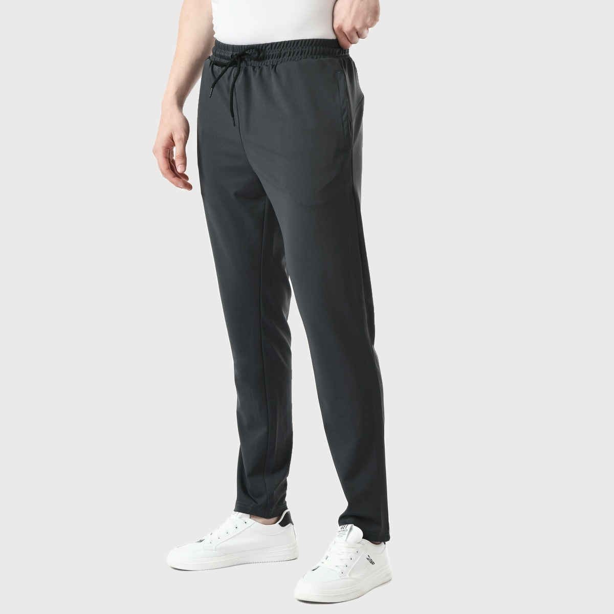 PlayR Men's Running Accu-Run Lower 92% Polyester 8% Spandex | Grey - S