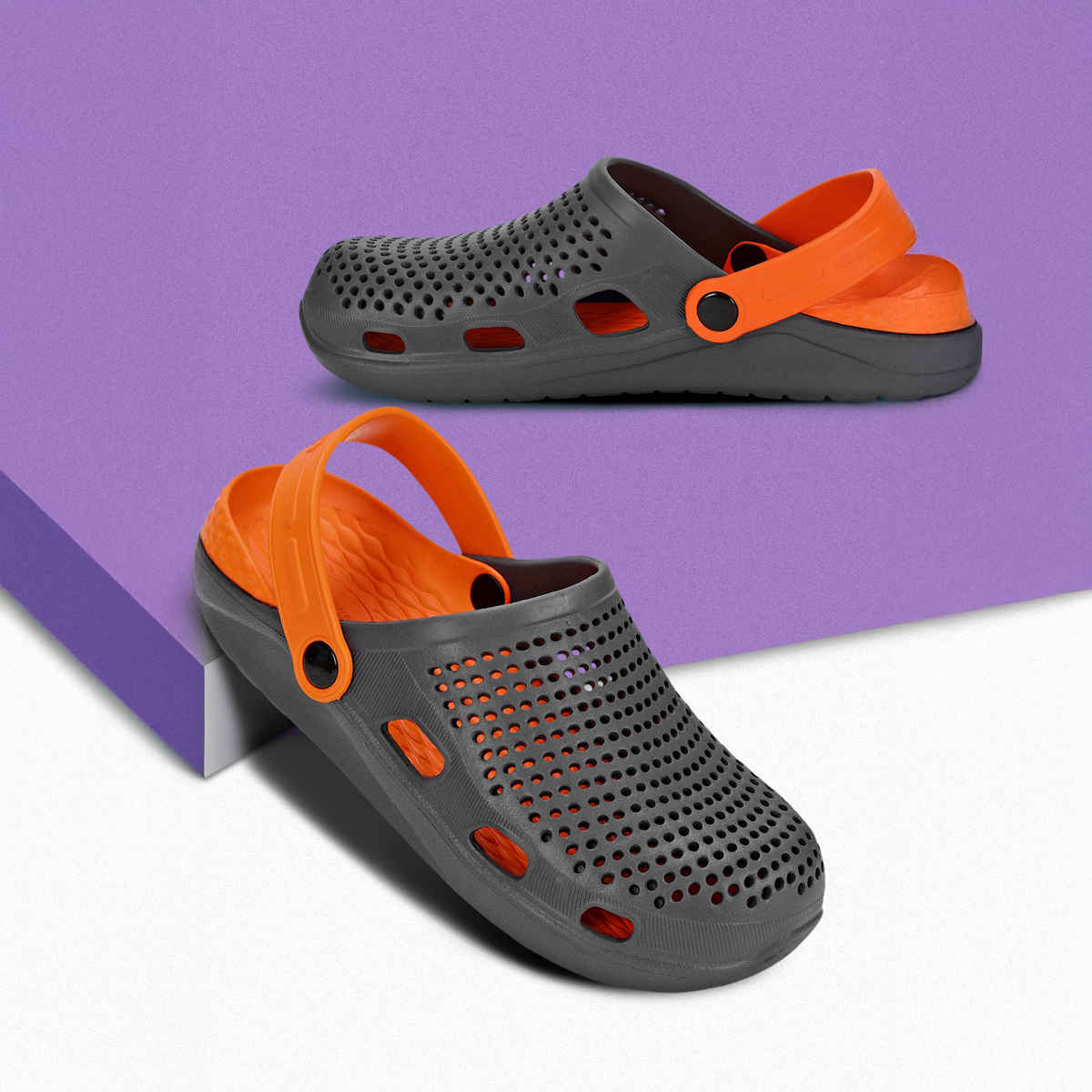 Paragon Men's Grey Eva Clogs EVK10916G UK 9