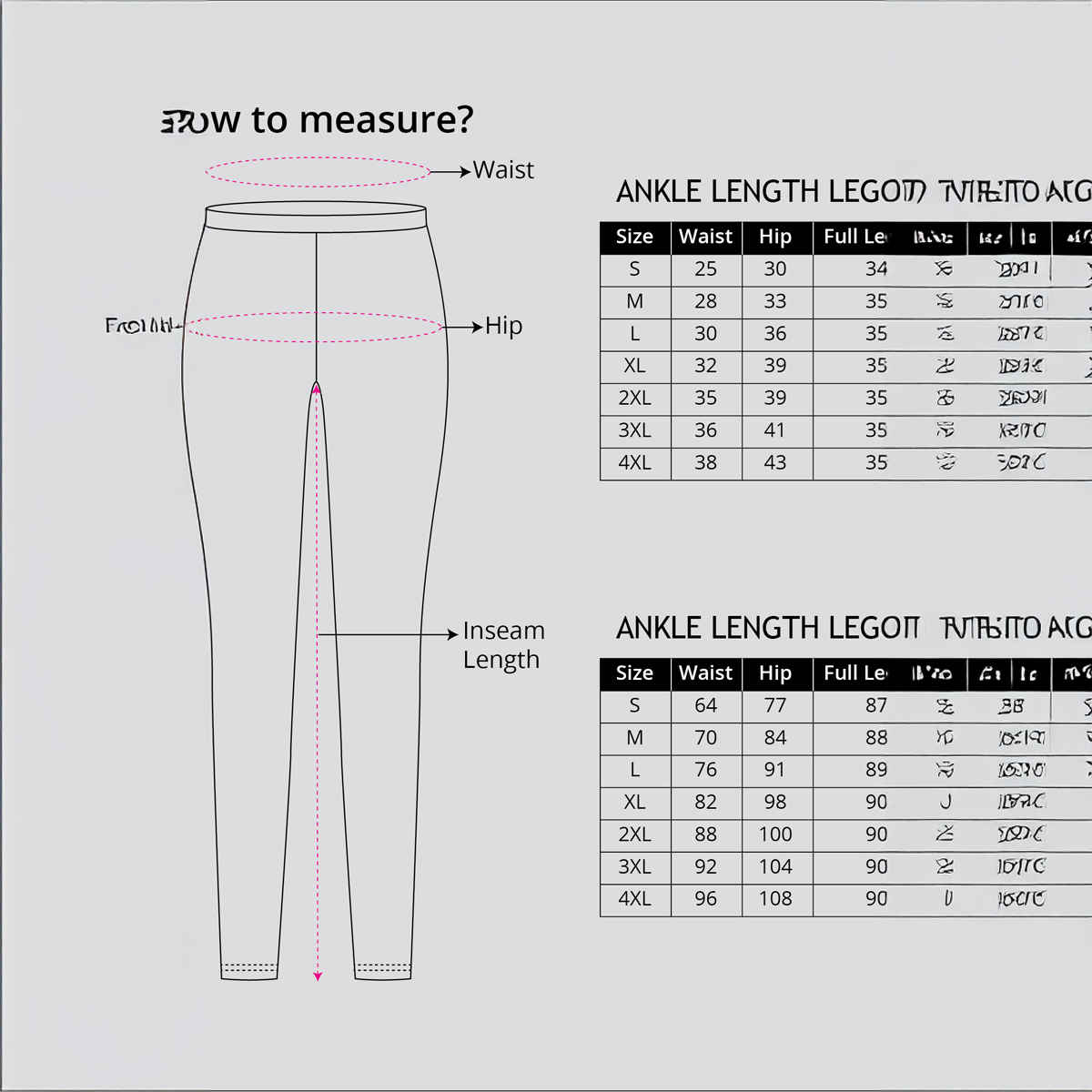 Go Colors Women's Solid Mid Rise Ankle Length Leggings | Cream - L