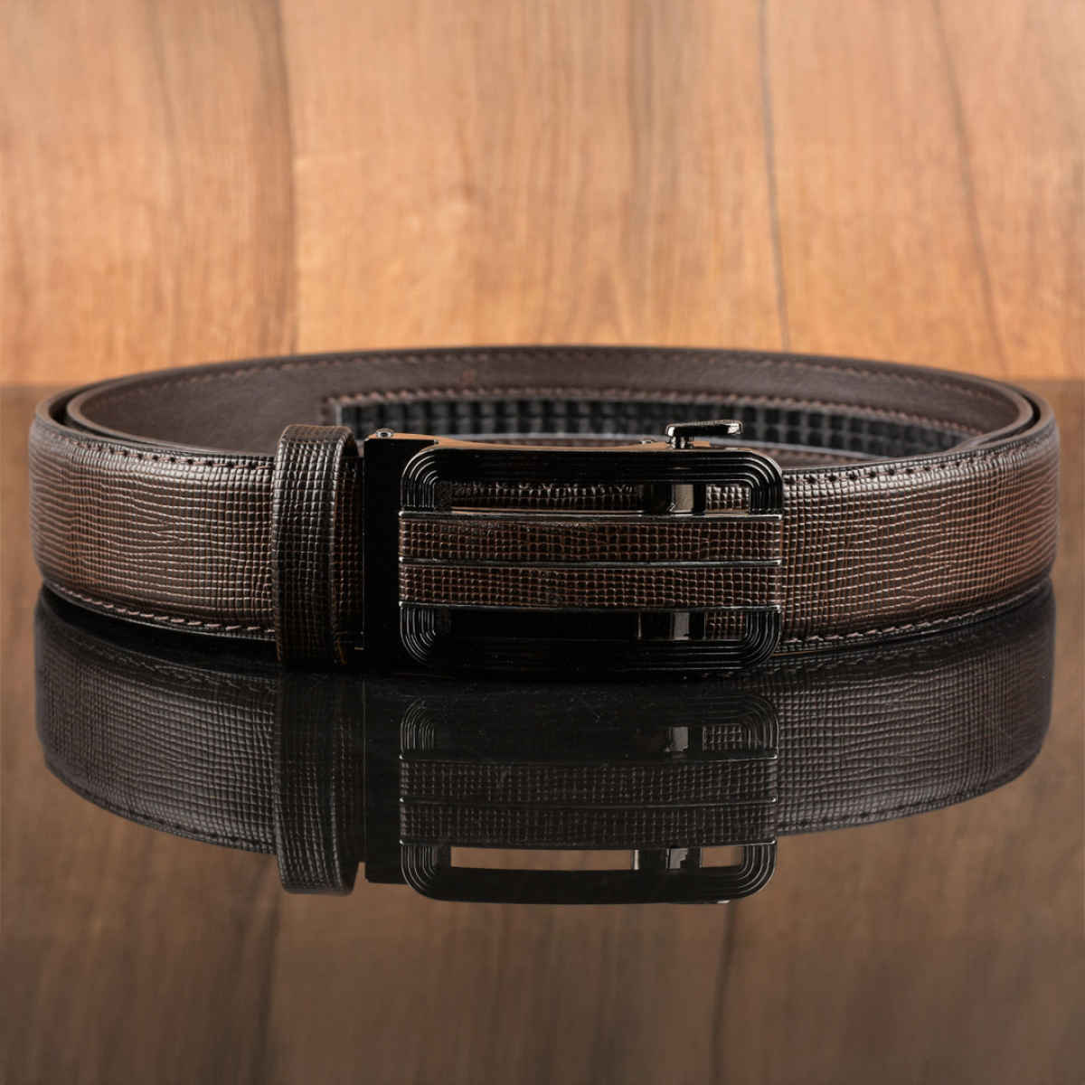 Buckleup Men's Belt | Model-Bublt2803 | Brown - 36