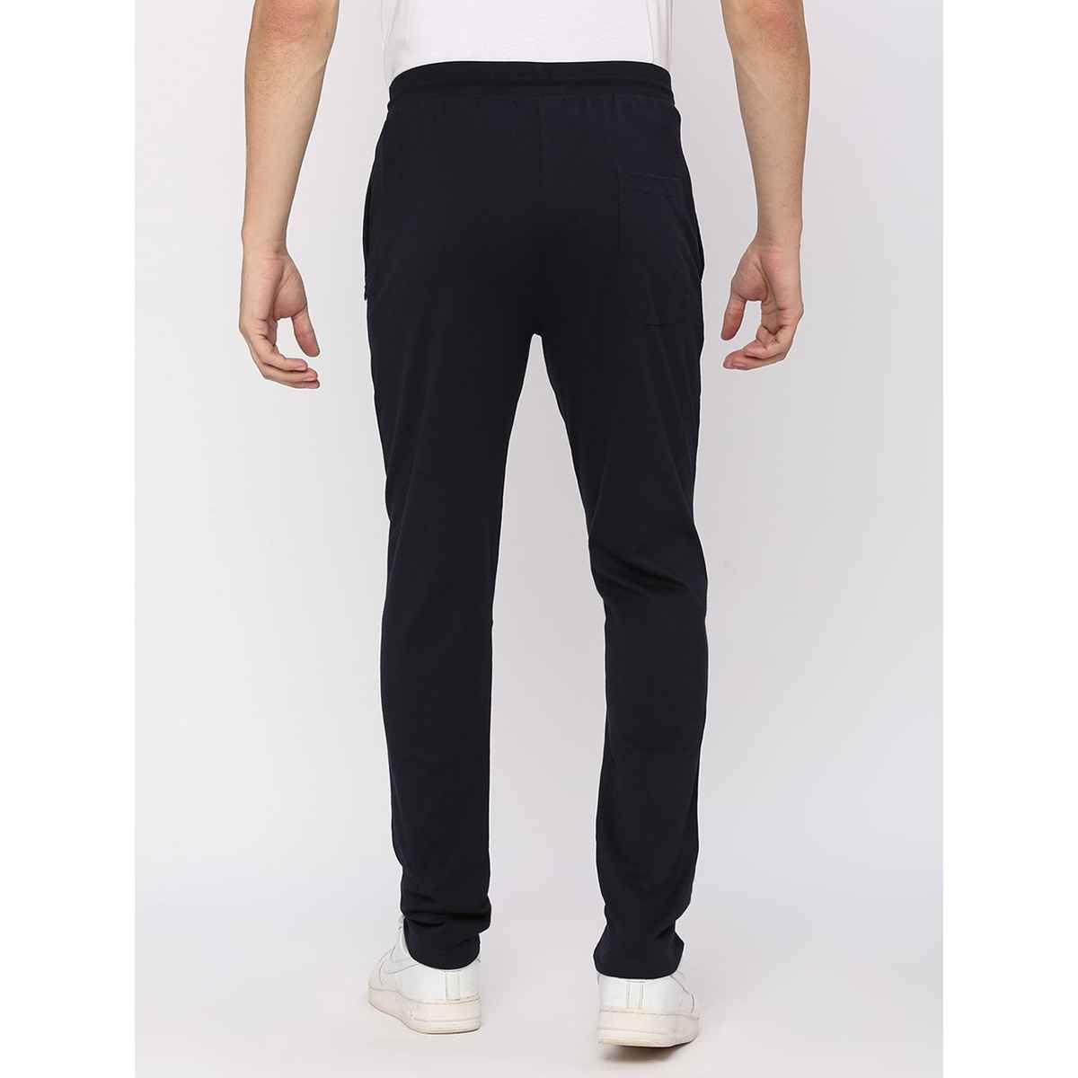 Underjeans by Spykar Men's Pure Cotton Pyjama | Navy - M