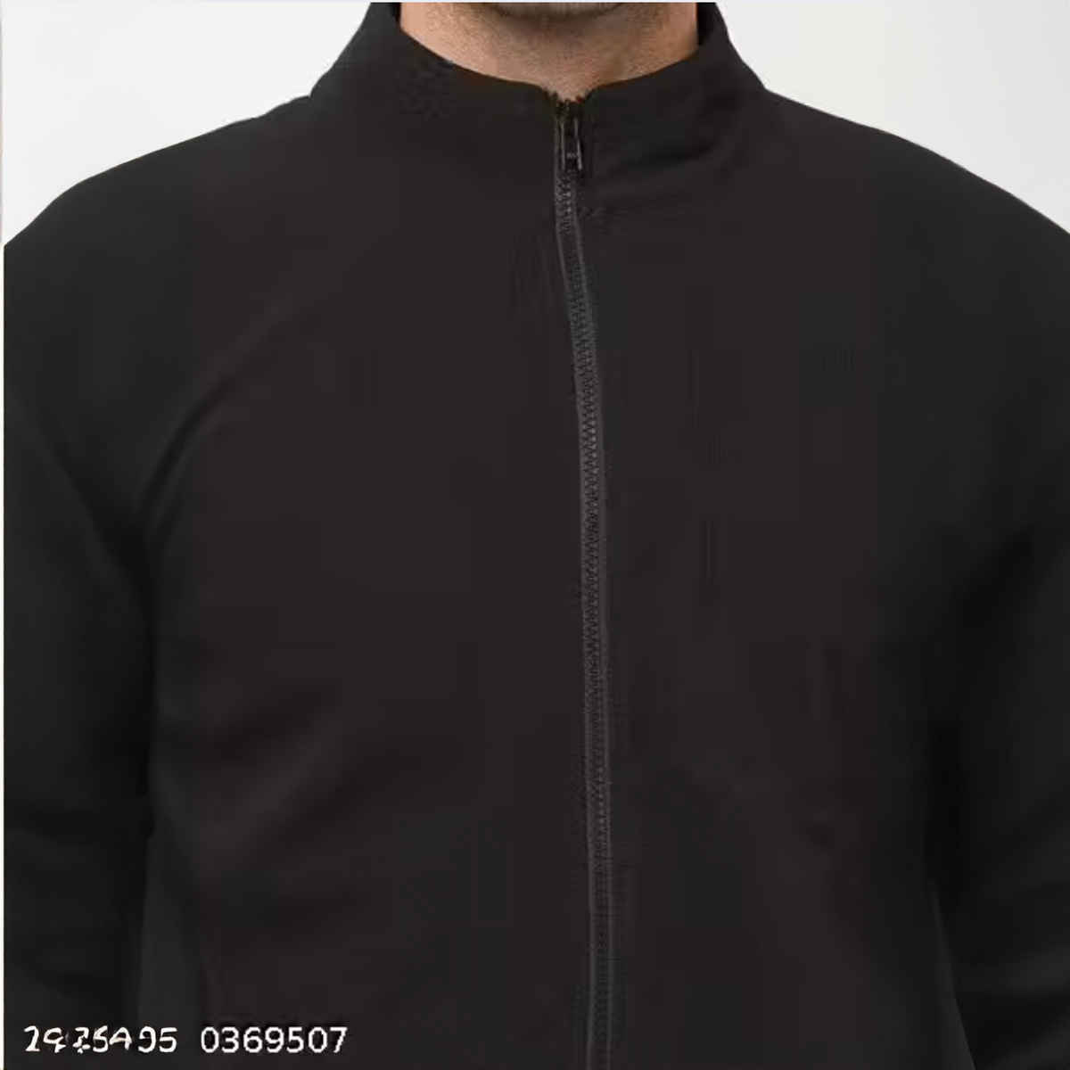 Outlaws Men's Cotton Rich Premium Sweat Jacket | Black - M