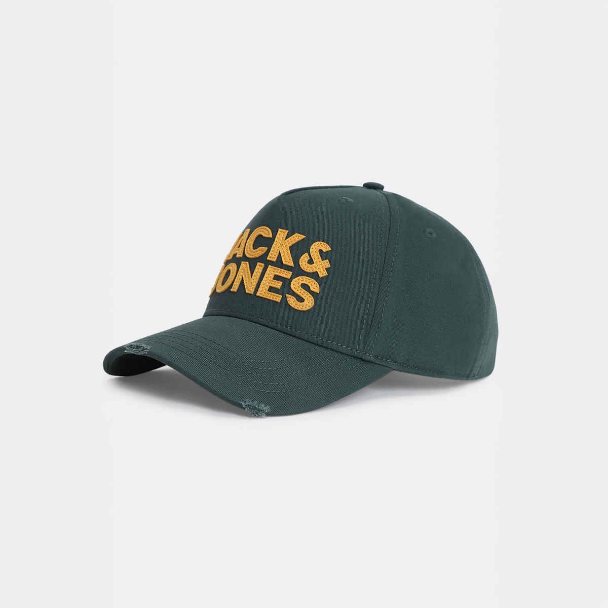 Jack & Jones Men's Cotton Baseball Cap | Green - One Size