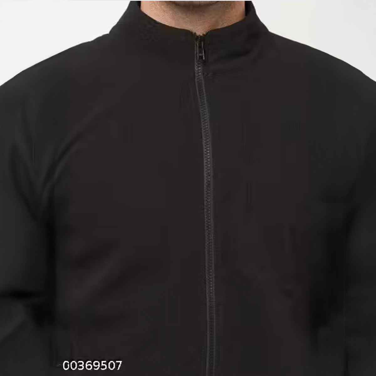 Outlaws Men's Cotton Rich Premium Sweat Jacket | Black - L