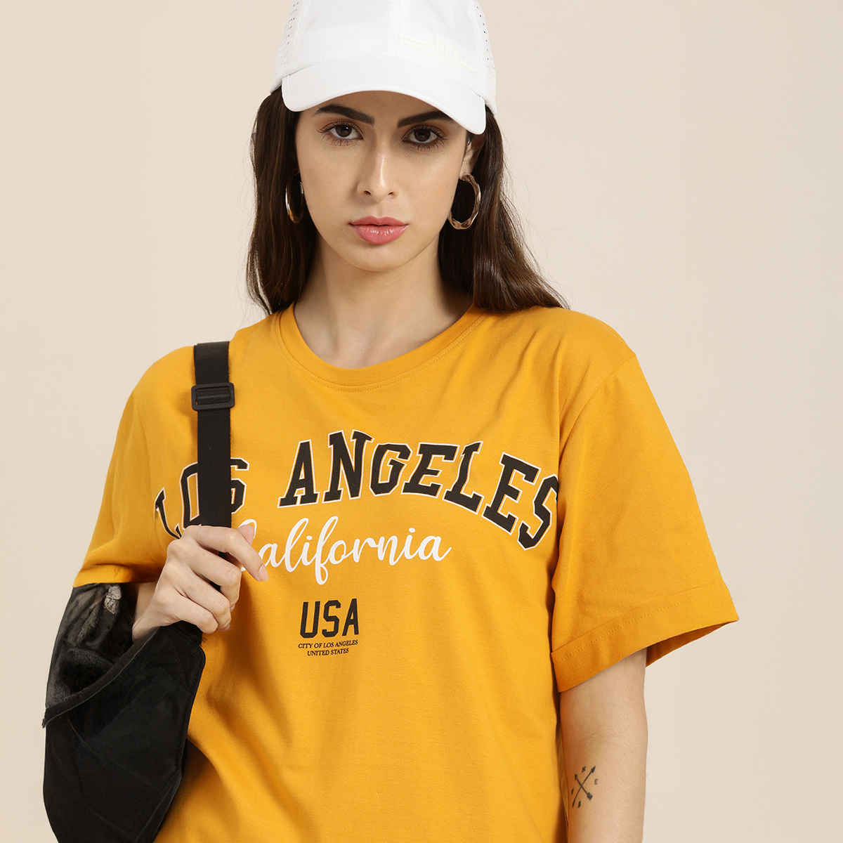 Dillinger Women's T-shirt | LNDMK216MUST | Mustard - M