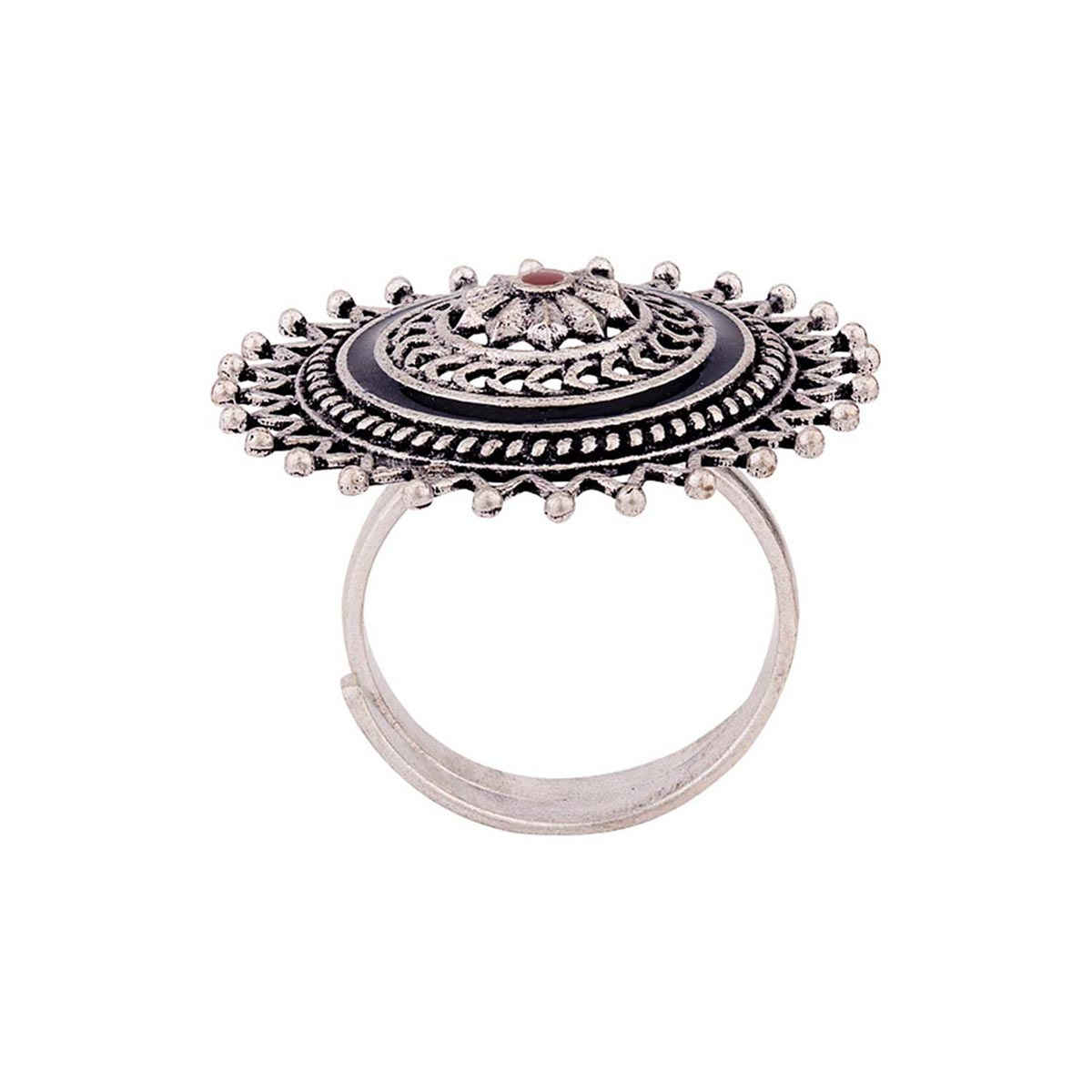 Voylla Mandala Spokes Finger Ring