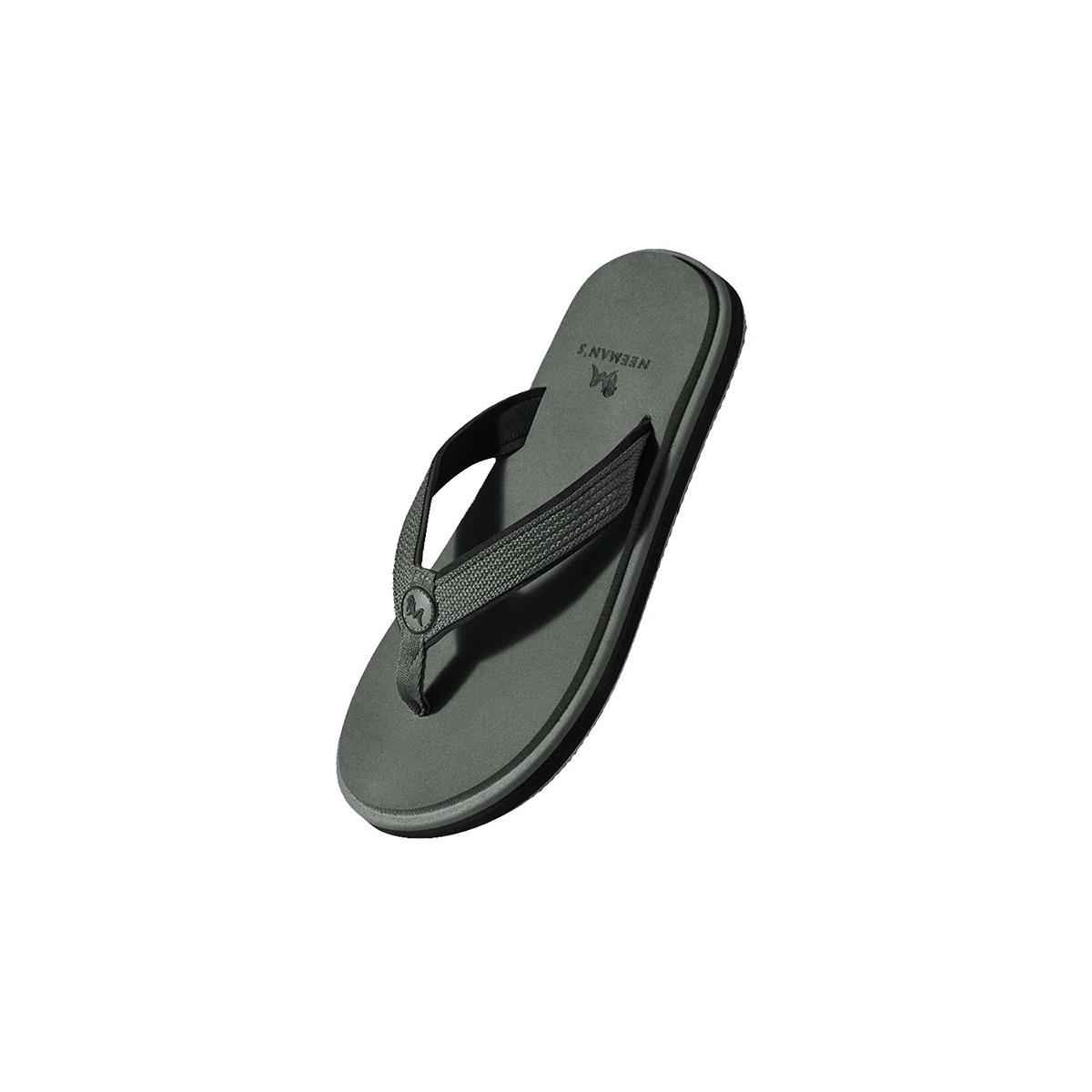 Neeman's Eco Fluffy Flips | Grey | Size- 9