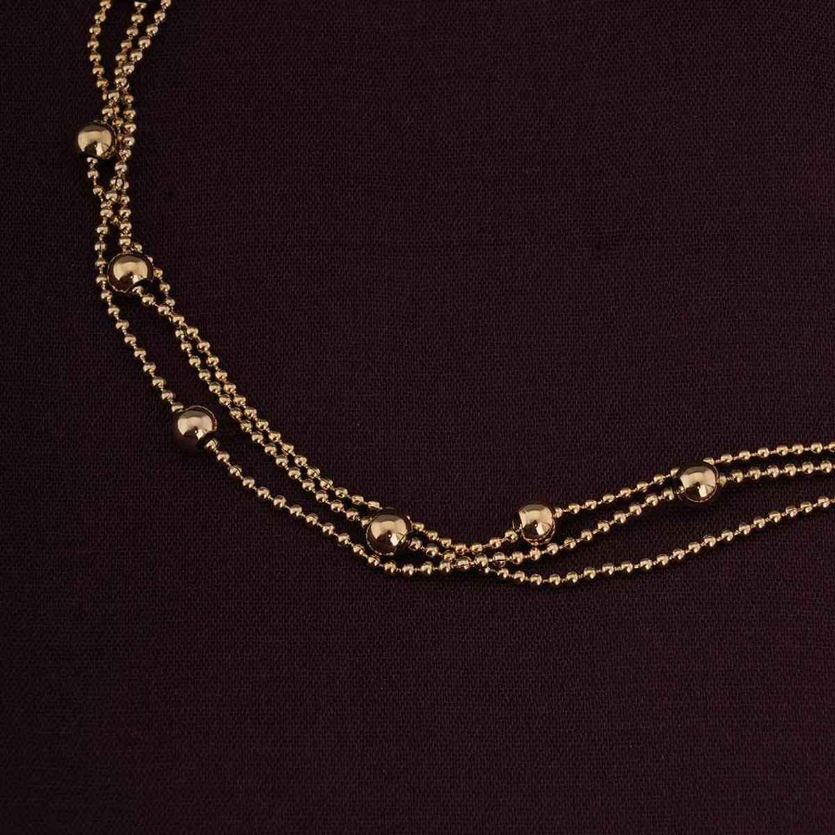 Palmonas Classic Sunbeam Anklet For Womens | Waterproof And Anti-Tarnish