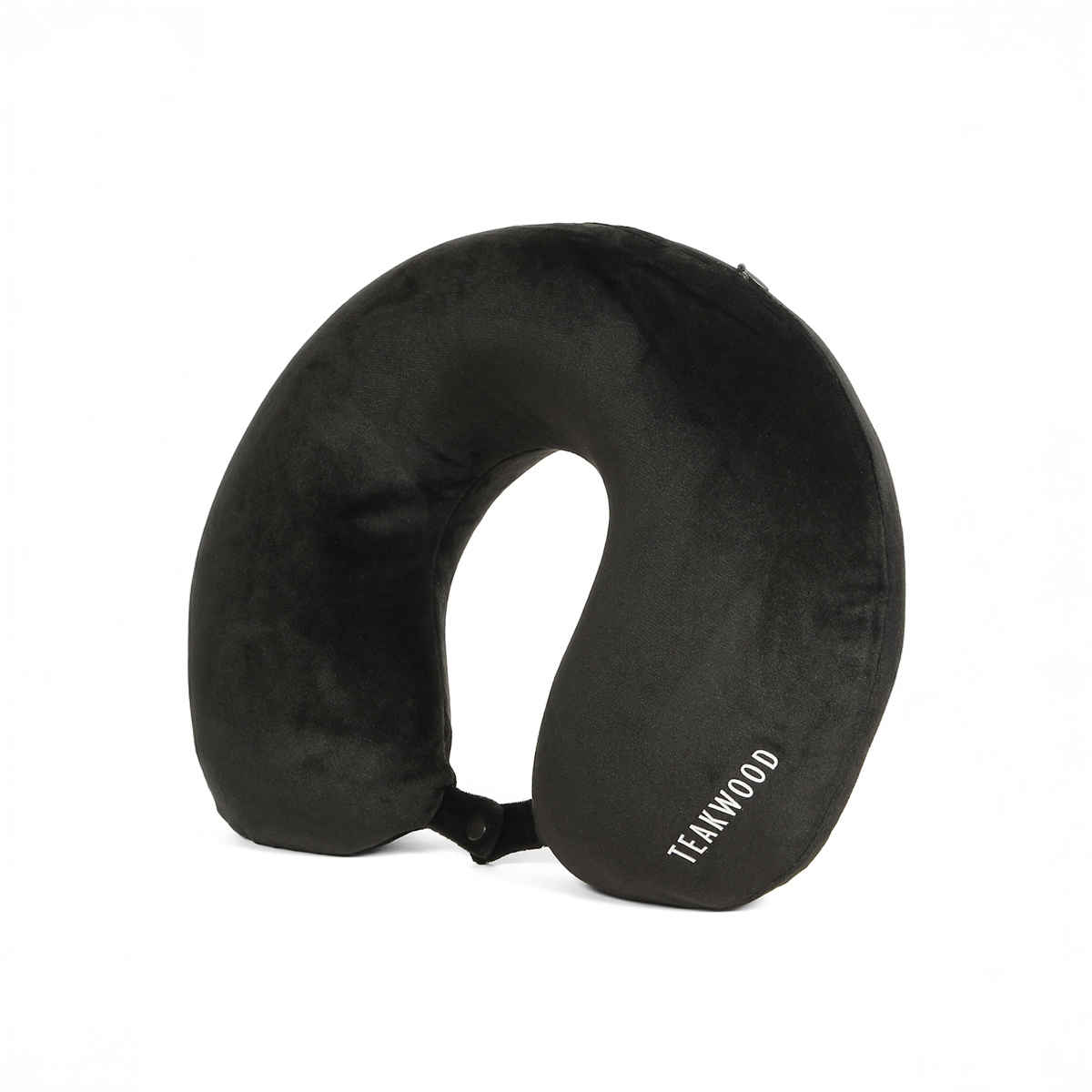Teakwood Leathers Unisex Soft Foam U-Shaped Neck Pillow | Black