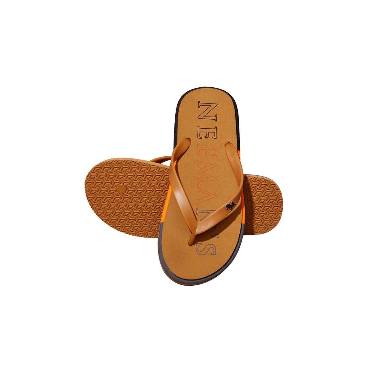 Neeman's Recreation Men's Flip Flops - UK 8 | Brown
