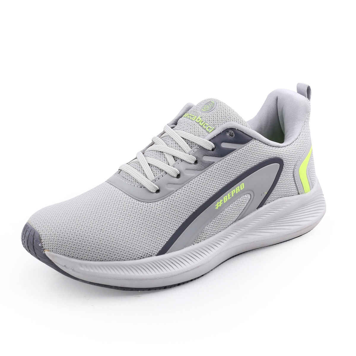 Bacca Bucci Essential Men's Versatile Sports Shoes Grey | UK 9
