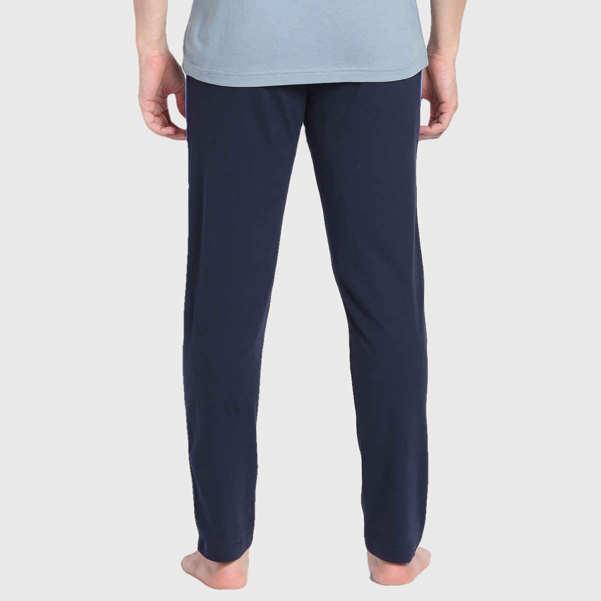 U.S. Polo Assn. Solid LR001 Lounge Track Pants - Pack Of 1 | Blue | XL