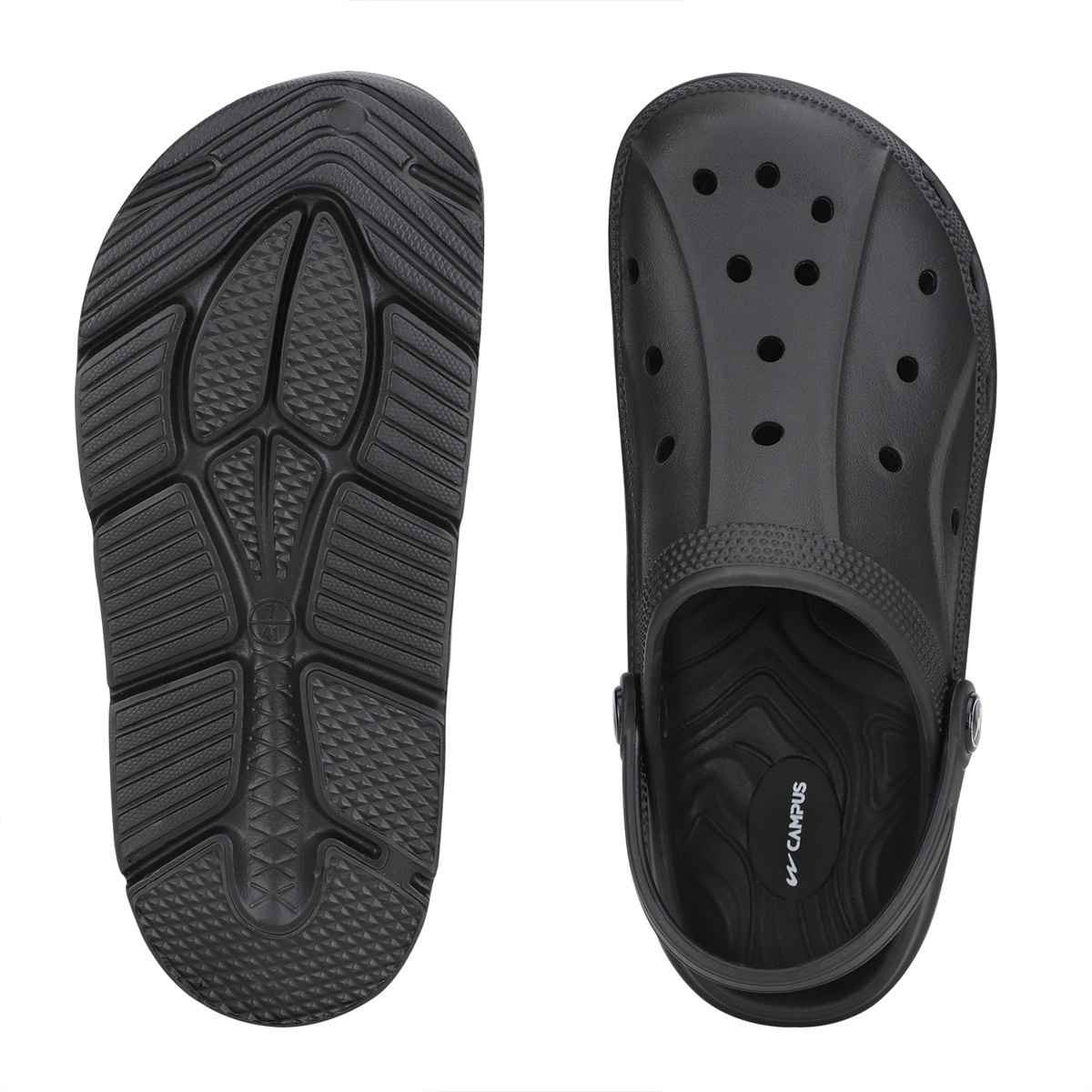 Campus Gc-4003 Black Men's Clogs UK7