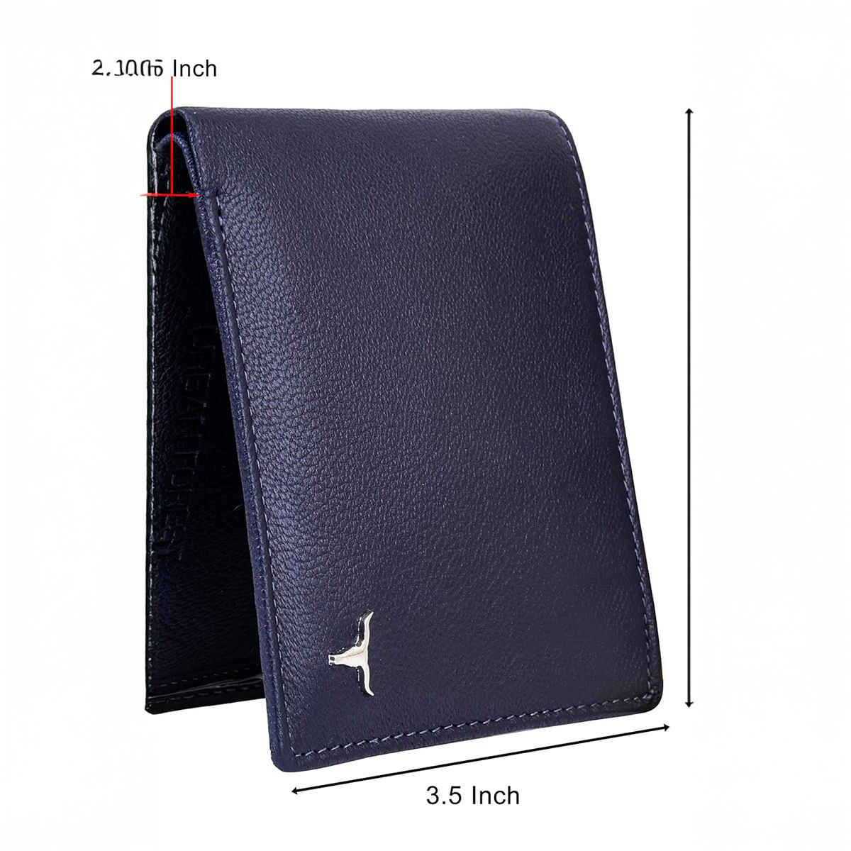 Urban Forest Men's George Leather Wallet | Blueberry