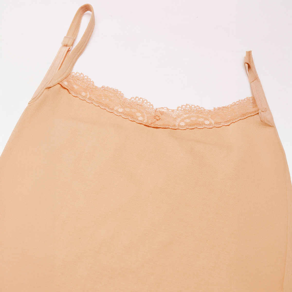 Pepe Jeans Womens Skin Premium 100% Lace Cotton Women Camisole - Pack of 1 (M) Comfort Fit