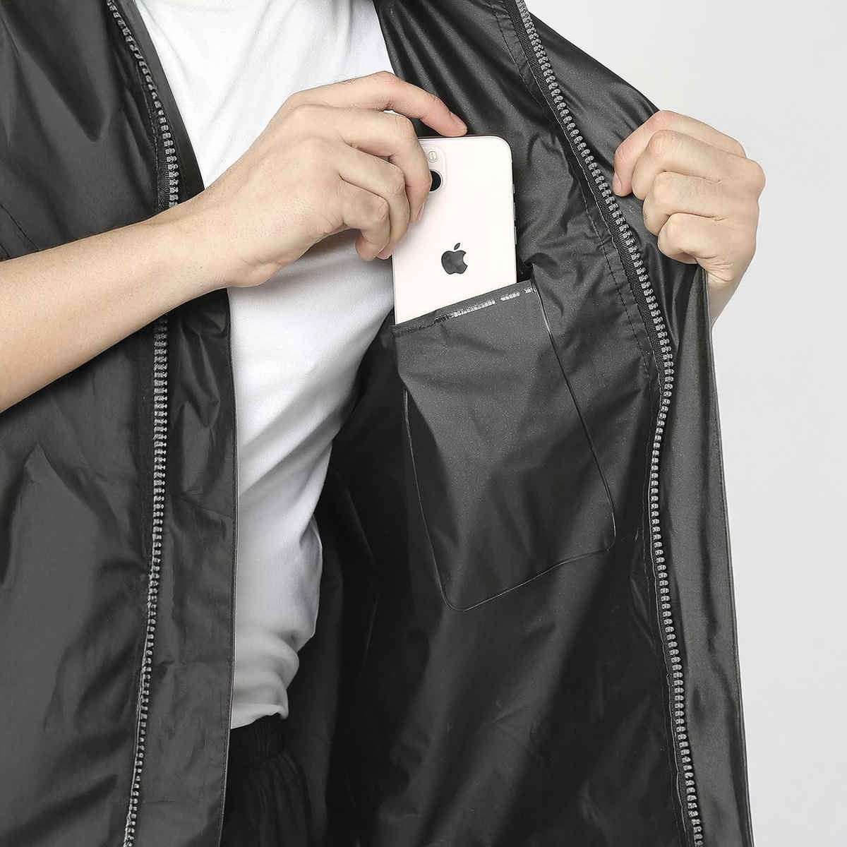 Citizen XXL Reversible Black Panther Raincoat