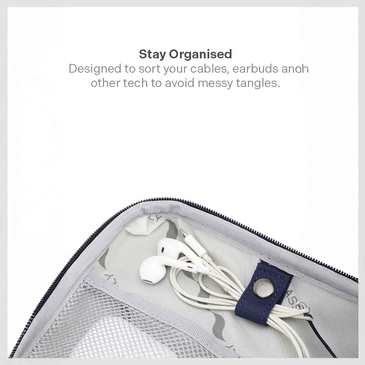 Assembly Atom Tech Organiser - Blue