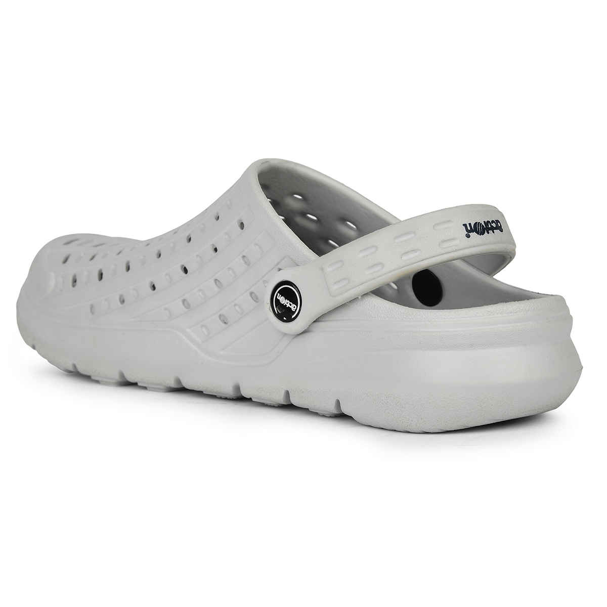 Action Clogs For Men | Ontc-134 Light Grey - UK-9