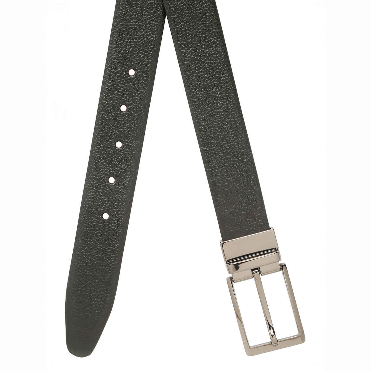 Teakwood Men's Leathers Belt | Black and Brown - 38 in