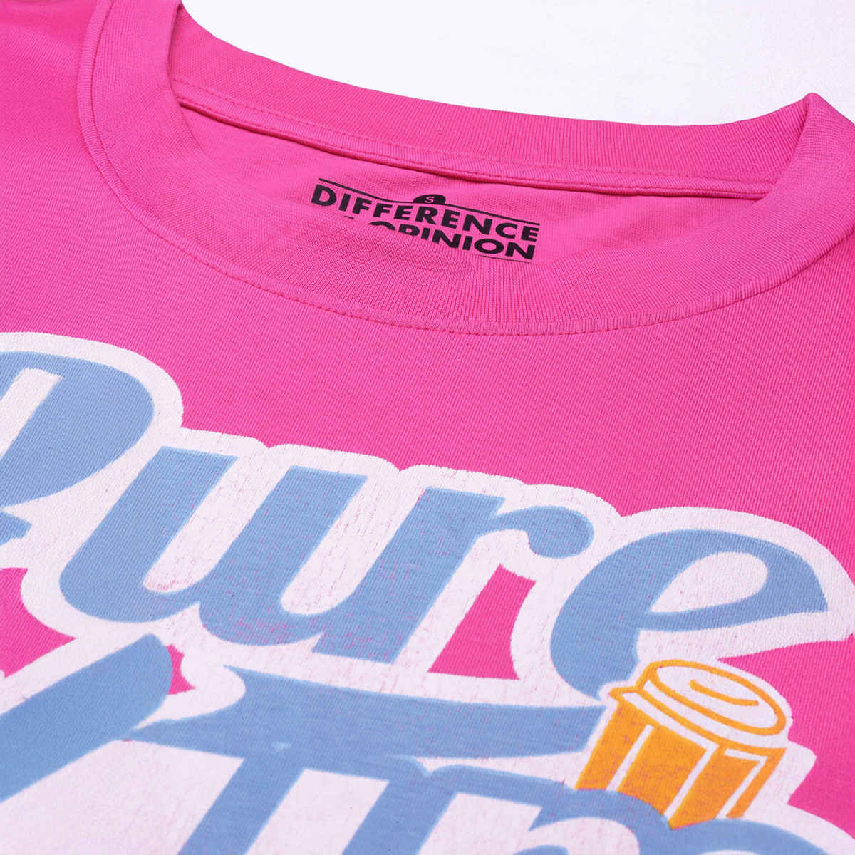 Difference of Opinion Women T-shirt - Pink | Classic Fit | M