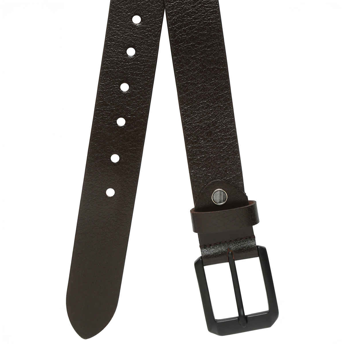 Teakwood Men's Leathers Belt | Dark Brown - 34 in