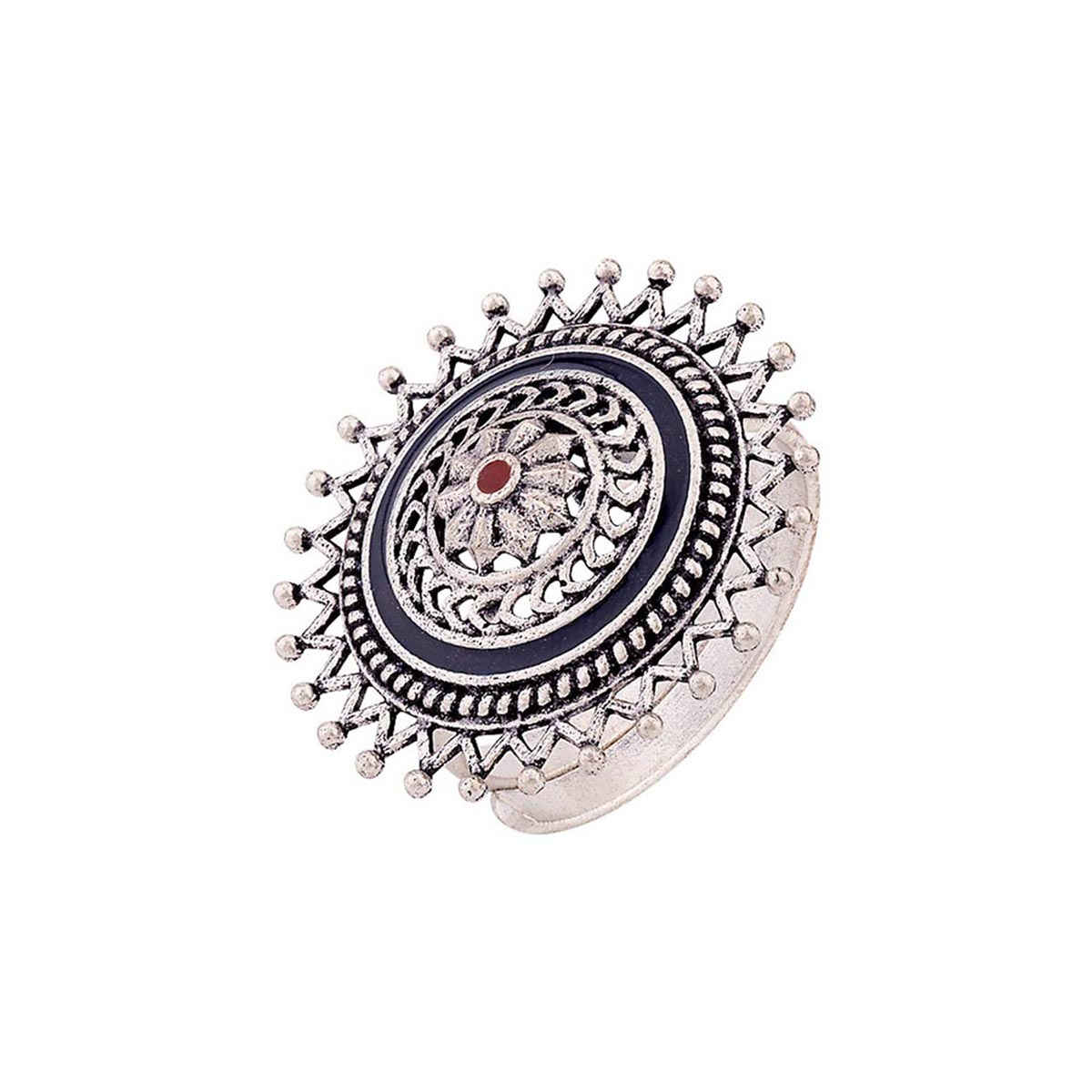 Voylla Mandala Spokes Finger Ring