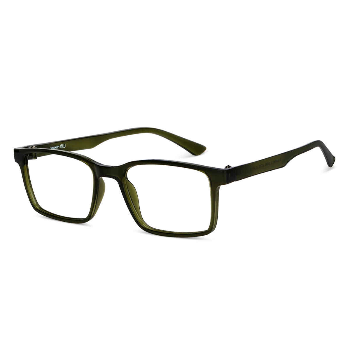 Lenskart Blu Unisex Computer Glasses | Green - M