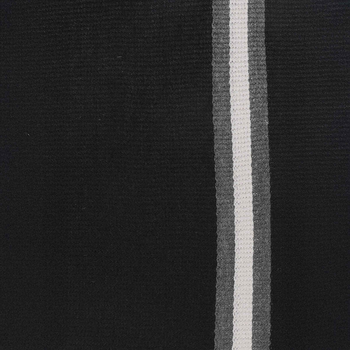 Fabseasons Unisex Acrylic Wool Muffler | Black - One Size