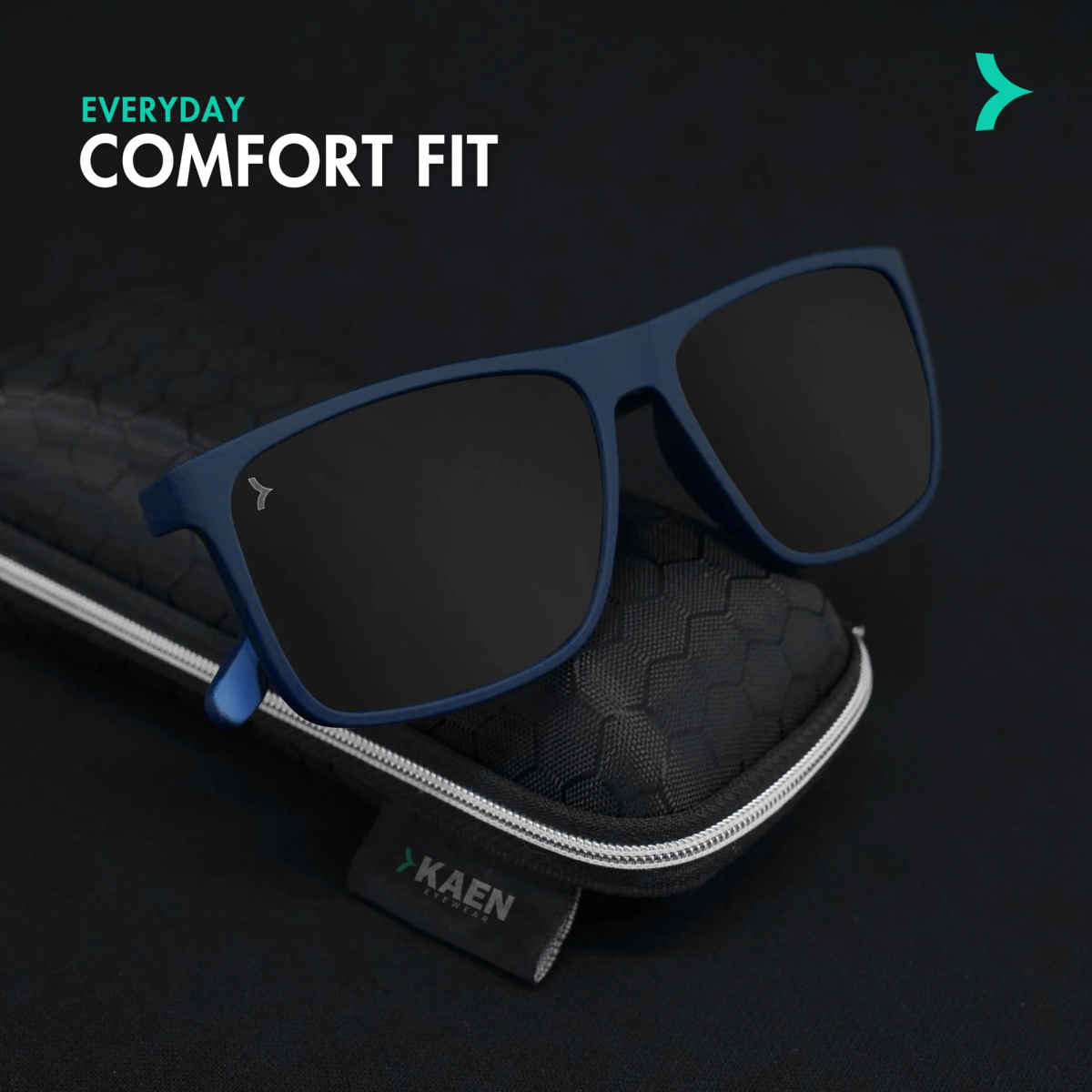 Eyewearlabs Men Sunglassses KAEN Cade Wayfarer